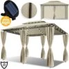 El Jardin - Partytent - 4x3 - Waterdicht Dak - Wanden - Beige Paviljoen 1 El Jardin - Partytent - 4x3 - Waterdicht Dak - Wanden - Beige Paviljoen -Tuin Verkoop 1200x1197 9