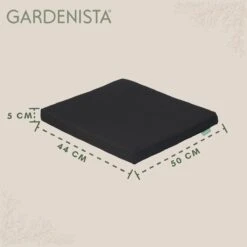 Gardenista Stoelkussen - Waterbestendige Tuinkussens Voor Binnen En Buiten - Zitkussen Met Lint - Kussens Voor Tuinstoel -Tuin Verkoop 1200x1198 15