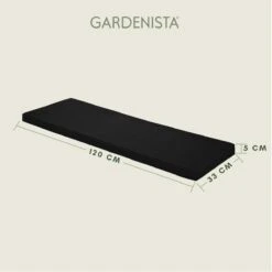 Gardenista Tuinbank Kussen - Bank Meubilair Buiten 2-zitter ZitKussen - Bankkussen Voor Tuin - Zitkussen Voor Tuinbank - Zachte En Lichtgewicht Waterbestendig Materiaal -Tuin Verkoop 1200x1200 1011