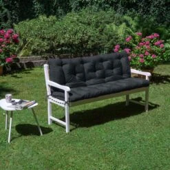 Beautissu Tuinbank Kussen Flair BR - Kussens Voor Tuinmeubelen 120 X 50 X 50 Cm Grafiet Grijs - Zitkussen En Rugkussen -Tuin Verkoop 1200x1200 1019