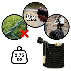 In Round Flexibele Tuinslang – 22,5 Meter – Sproeikop, Tuinslanghouder -Tuin Verkoop 1200x1200 1097