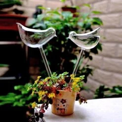 Planten Watergever Glazen Vogel (set Van 2) -Tuin Verkoop 1200x1200 1108