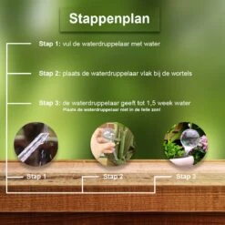 Waterdruppelaar Set Van 12 Stuks - Waterdruppelaar Voor Planten - Watergeefsysteem - Waterbol Irrigatiesysteem - Automatisch Druppelsysteem Voor Kamerplanten & Tuin - Watergever - Transparant - 15cm -Tuin Verkoop 1200x1200 1156
