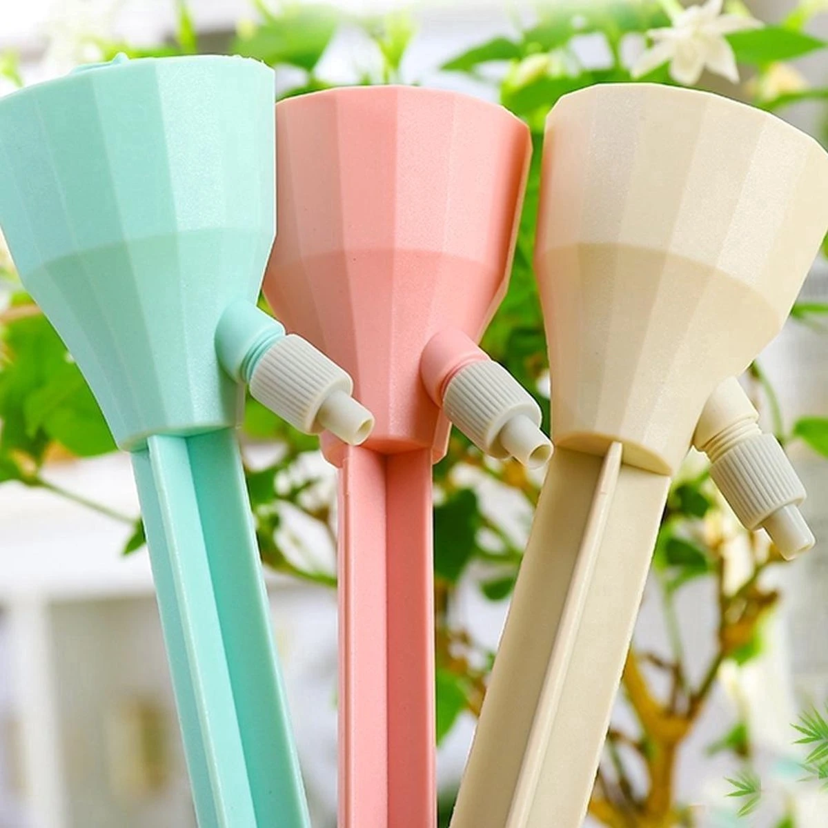 BOTC Waterdruppelaar Set Van 6 Stuks Voor Planten - Watergeefsysteem 6 BOTC Waterdruppelaar Set Van 6 Stuks Voor Planten - Watergeefsysteem - Afbeelding 4