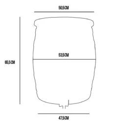 Regentonset Roto 120 Liter + Voet -Tuin Verkoop 1200x1200 1327