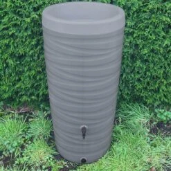 Regenton Wave - 240 Liter - Grijs -Tuin Verkoop 1200x1200 1339