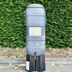 Regenton Rainsaver Antraciet 100 Liter + Voet -Tuin Verkoop 1200x1200 1343