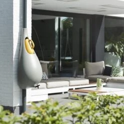 Elho Pure Raindrop 70L - Geel/Oker -Tuin Verkoop 1200x1200 1396