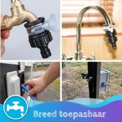 Summer Spark Universele Waterdief 14 – 20mm - Kraanstuk - Adapter Binnenkraan - Ook Geschikt Voor Gardena - Slangkoppeling -Tuin Verkoop 1200x1200 1421