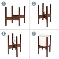 LifeGoods Planten Standaard - Uitschuifbare Bloempothouder - 20 Tot 30 Cm - Donker Bamboe 19 LifeGoods Planten Standaard - Uitschuifbare Bloempothouder - 20 Tot 30 Cm - Donker Bamboe -Tuin Verkoop 1200x1200 1557