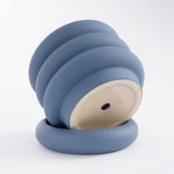 Mica Decorations Ilse Bloempot Met Schotel - H16 X Ø18,5 Cm - Keramiek - Blauw -Tuin Verkoop 1200x1200 1567