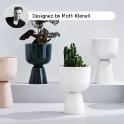 Iittala Nappula - Bloempot - Bloempotten Voor Binnen En Buiten - Plantenpotten - Wit - 230 X 155 Mm - 1 Stuk -Tuin Verkoop 1200x1200 1597