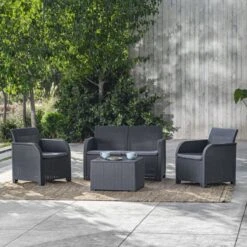 Keter Tuinbank 2-zits Rosalie Grafietkleurig -Tuin Verkoop 1200x1200 172