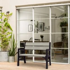 Keter Montero Tuinbank – 2-personen - 120x61x91cm - Grafiet -Tuin Verkoop 1200x1200 194