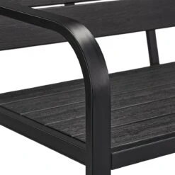 Relaxdays Tuinbank Met Kussen - 2 Zits Buitenbank Metaal - Balkonbank Kunststof - Voortuin -Tuin Verkoop 1200x1200 205