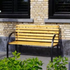 Dutcc 41142 - Tuinbank - Woodstock - 120 Cm – Zwart -Tuin Verkoop 1200x1200 213