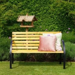 Dutcc 41142 - Tuinbank - Woodstock - 120 Cm – Zwart -Tuin Verkoop 1200x1200 218