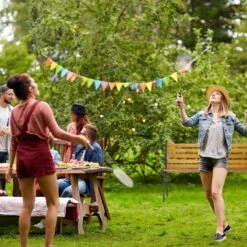 Relaxdays Tuinbank - Gietijzer - Parkbank - Tweezitter - Balkon & Terras - Houten Bank -Tuin Verkoop 1200x1200 235