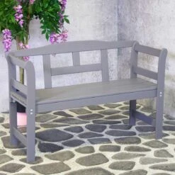 SenS-Line Friesen Tuinbank - Hout - Grijs -Tuin Verkoop 1200x1200 260