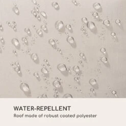 Blumfeldt Palermo Schommelbank - Hollywoodschommel 130 X 207 Cm - Ligbed Met Dak - Schommelstoel Voor 2 Personen - Tuinbank Inclusief Nekkussens - Stalen Frame En Polyester Dak - Grijs -Tuin Verkoop 1200x1200 265