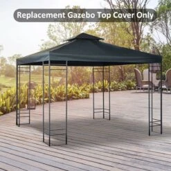 Outsunny Vervangend Dak Voor Metalen Tuinpaviljoen Paviljoen Partytent Tuintent 3x3 84C-041 -Tuin Verkoop 1200x1200 3