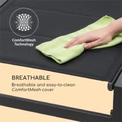 Blumfeldt Renazzo Lounge Ligstoel - Ligbed Voor De Tuin - Aluminium Tuinstoel - 6 Standen - Waterafstotend - Bekleding Van 70 % Pvc En 30 % Polyetheen - Zwart 14 Blumfeldt Renazzo Lounge Ligstoel - Ligbed Voor De Tuin - Aluminium Tuinstoel - 6 Standen - Waterafstotend - Bekleding Van 70 % Pvc En 30 % Polyetheen - Zwart -Tuin Verkoop 1200x1200 307