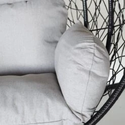 Egg Hangstoel Roundabout Zwart -Tuin Verkoop 1200x1200 364