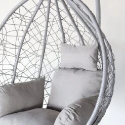 Egg Hangstoel Roundabout Grijs -Tuin Verkoop 1200x1200 395