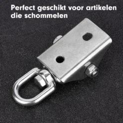 Luxe Ophangsysteem - 180° Schommelen, 360° Roteerbaar - Plafondhaak - Ophanghaak - Hangstoel Buiten - Hangstoel Binnen – Schommelstoel - Schommel - Bokszakken - RVS - Nederlandse Handleiding - 20 Luxe Ophangsysteem - 180° Schommelen, 360° Roteerbaar - Plafondhaak - Ophanghaak - Hangstoel Buiten - Hangstoel Binnen – Schommelstoel - Schommel - Bokszakken - RVS - Nederlandse Handleiding - -Tuin Verkoop 1200x1200 443