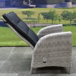 Menorca Dining Tuinstoel Verstelbaar Wit Grijs -Tuin Verkoop 1200x1200 496