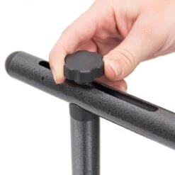 Relaxdays Balkontafel Inklapbaar, Balkon Tafel Rotan, Hangtafel Reling - Zwart -Tuin Verkoop 1200x1200 573