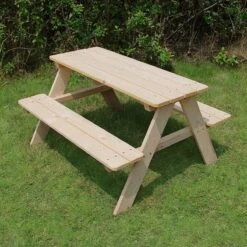 MaxxGarden Kinder Picknicktafel - 90x79x50cm - Hout -Tuin Verkoop 1200x1200 602