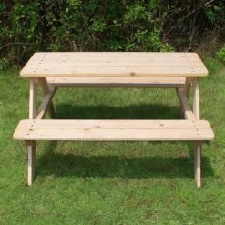 MaxxGarden Kinder Picknicktafel - 90x79x50cm - Hout -Tuin Verkoop 1200x1200 605