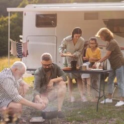 LifeGoods Klaptafel - Inklapbaar - 180 Cm - 6 Tot 8 Personen - Bruin -Tuin Verkoop 1200x1200 617