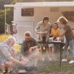 LifeGoods Klaptafel - Inklapbaar - 120 Cm - 4 Personen - Zwart -Tuin Verkoop 1200x1200 624