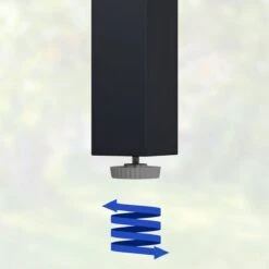 Casaria – Tuintafel – Aluminium – 90x90x75cm –Antraciet -Tuin Verkoop 1200x1200 657