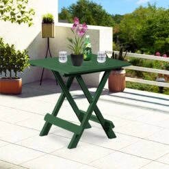Pro Garden Bijzettafel Kunststof 45x43x50cm - Groen -Tuin Verkoop 1200x1200 671