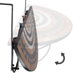 Tectake - Balkontafel Mozaïek Klapbaar - 402774 -Tuin Verkoop 1200x1200 679