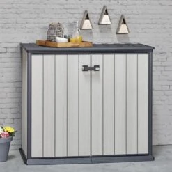 Keter Patio Store Opbergkast - 139,5x77x120cm - Grijs -Tuin Verkoop 1200x1200 720