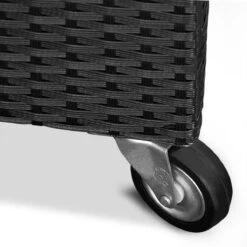 Casaria Wicker Opbergbox - Waterdicht 121,5cm Met Wielen - Grijs -Tuin Verkoop 1200x1200 737