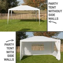 MaxxGarden Partytent - Paviljoen - 3x4m - Incl. Zijwanden - Waterdicht - Wit -Tuin Verkoop 1200x1200 760