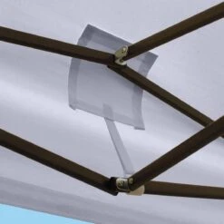 LifeGoods Partytent - 3x3 M - Easy Up - Opvouwbaar - Waterdicht - Draagtas Met Wieltjes - Donkergrijs -Tuin Verkoop 1200x1200 767