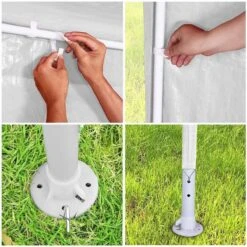 MaxxGarden Partytent - Paviljoen - 3x6m - Incl. Zijwanden - Waterdicht - Wit 17 MaxxGarden Partytent - Paviljoen - 3x6m - Incl. Zijwanden - Waterdicht - Wit -Tuin Verkoop 1200x1200 775