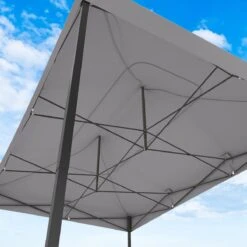 LifeGoods Partytent - 3x4.5 M - Zijwanden - Easy Up - Opvouwbaar - Waterdicht - Draagtas Met Wieltjes - Donkergrijs -Tuin Verkoop 1200x1200 84