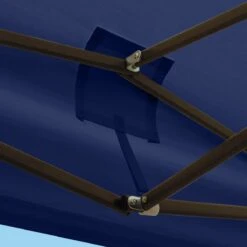 LifeGoods Partytent - 3x3 M - Zijwanden - Easy Up - Opvouwbaar - Waterdicht - Draagtas Met Wieltjes - Donkerblauw -Tuin Verkoop 1200x1200 897