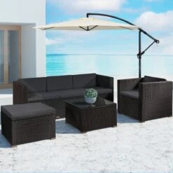 Polyrotan Loungeset Punta Cana L - Zwart 23 Polyrotan Loungeset Punta Cana L - Zwart -Tuin Verkoop 1200x1200 944