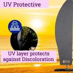 Parasolhoes Voor Zweefparasol–Waterdicht-met Rits En Stok-Superieure Kwaliteit-280cm X 81cm -Tuin Verkoop 1200x1200 97