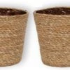 WL Plants - Maki Naturel - Set Van 4 - Plantenmand - Plantenmand Binnen - Bloempot - Plantenhouder - Bloempotten Voor Binnen - Gemaakt Van Riet - 11cm Hoog - 12cm Diameter 2 WL Plants - Maki Naturel - Set Van 4 - Plantenmand - Plantenmand Binnen - Bloempot - Plantenhouder - Bloempotten Voor Binnen - Gemaakt Van Riet - 11cm Hoog - 12cm Diameter -Tuin Verkoop 1200x320