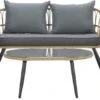 Garden Impressions Franklin Loungeset 4-delig - Wicker - Carbon Black/mystic Grey -Tuin Verkoop 1200x438