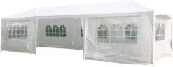 HI XXLDEALS - Partytent 3x9 M - Incl 8 Zijwanden -Tuin Verkoop 1200x465